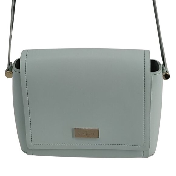 KATE SPADE Putnam Drive Caressa Crossbody Handbag Shoulder Bag Light Blue / Navy - Picture 1 of 12